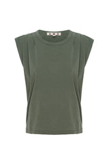 AMO Denim | Gerty Tee in Kelp