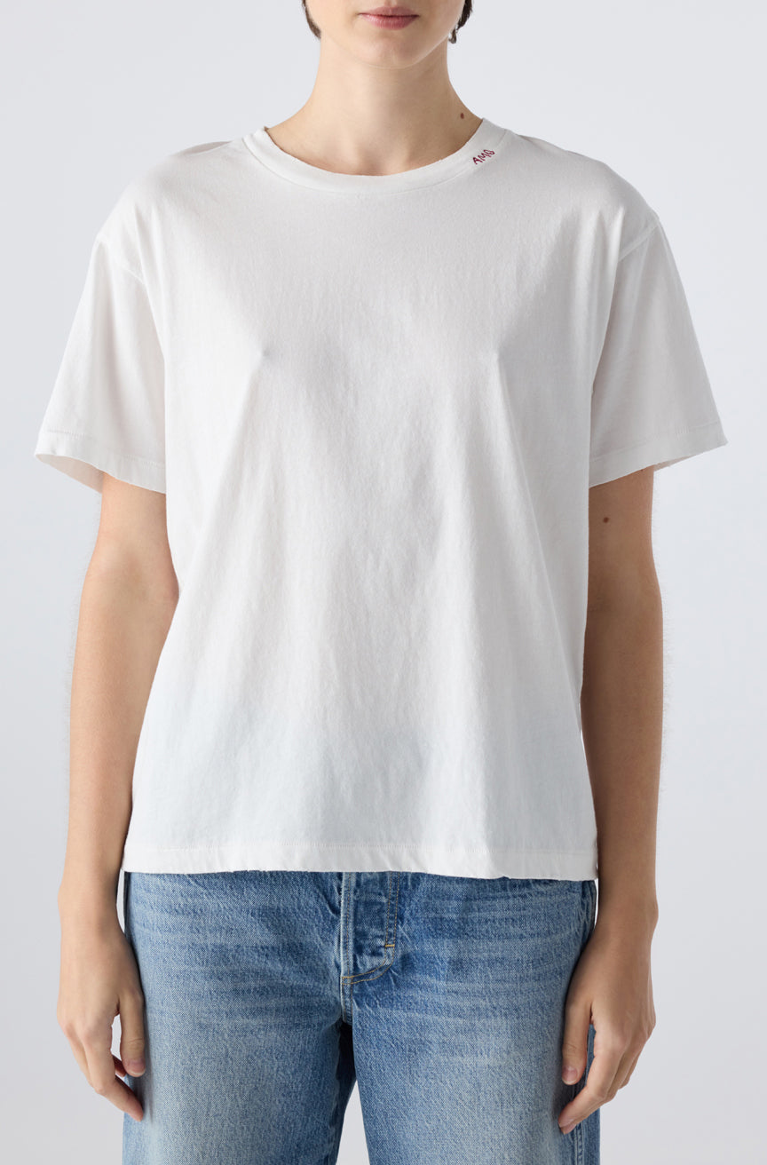 AMO Denim | His Tee in Eggshell