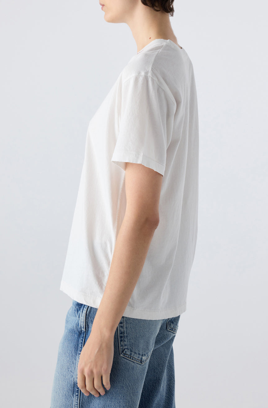 AMO Denim | His Tee in Eggshell