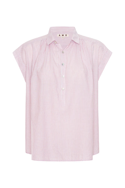 AMO Denim | Hedy Shirt in Flush
