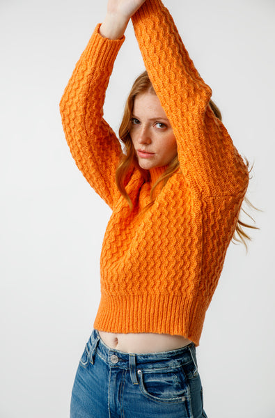 Cami Orange Sweater Knit Tank Top – Daisy Helen Boutique