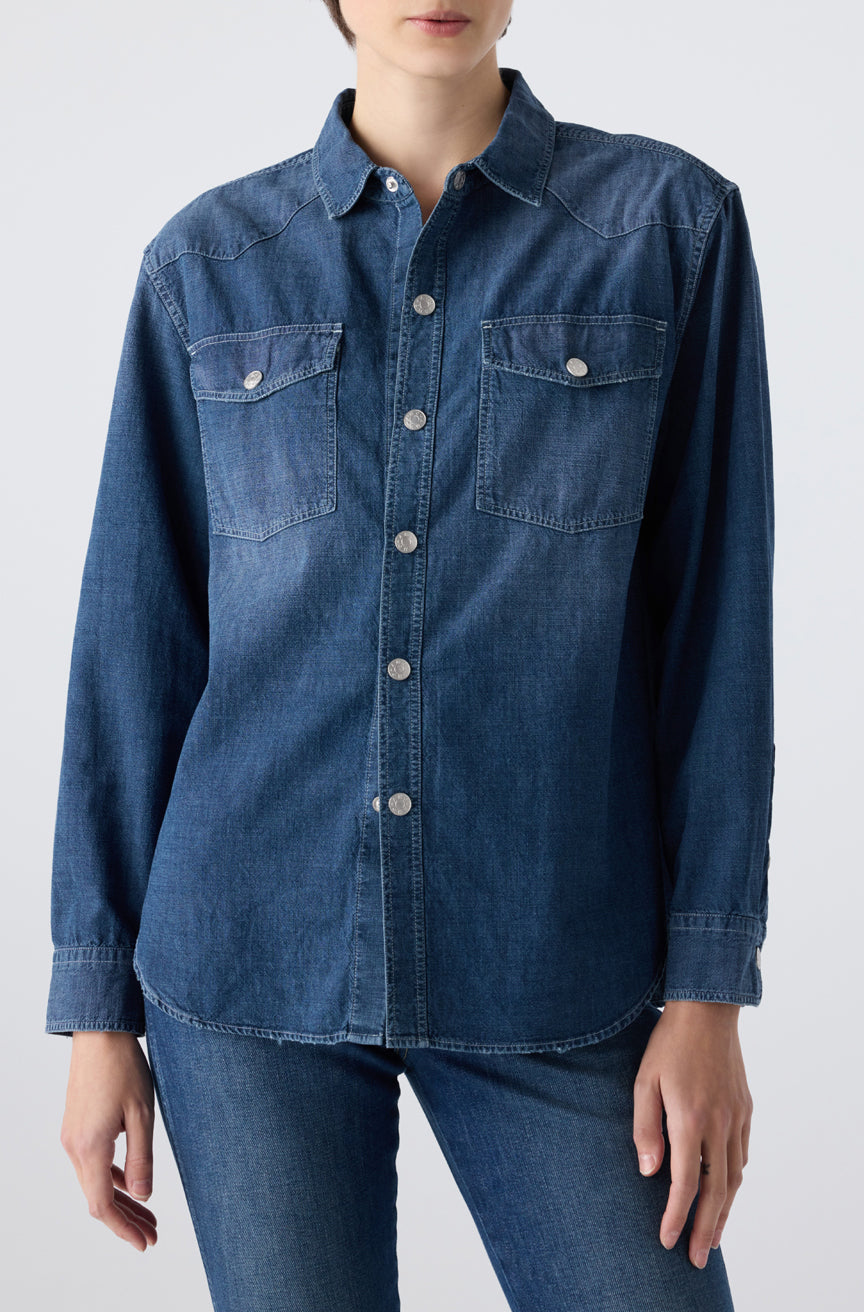 AMO Denim | Angela Shirt in Love Affair