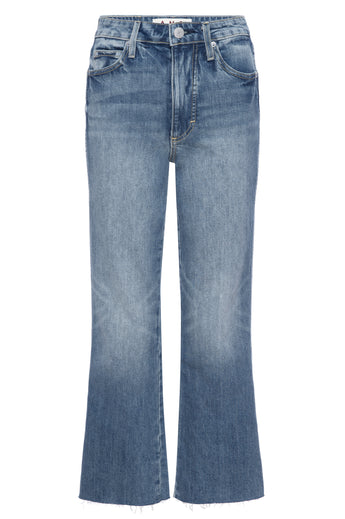 AMO Denim | High Rise Kick Crop in Topanga – A M O