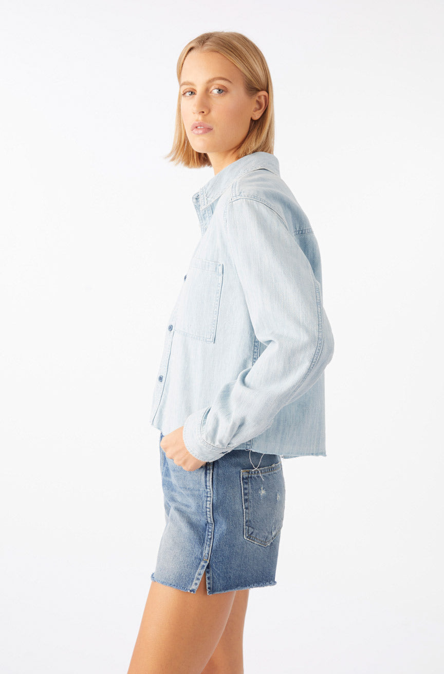 AMO Denim | Ida Shirt in Scorcher