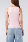 AMO Denim | Angel Rib Tank in Shimmer