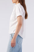 AMO Denim | Shirley Short Sleeve in White