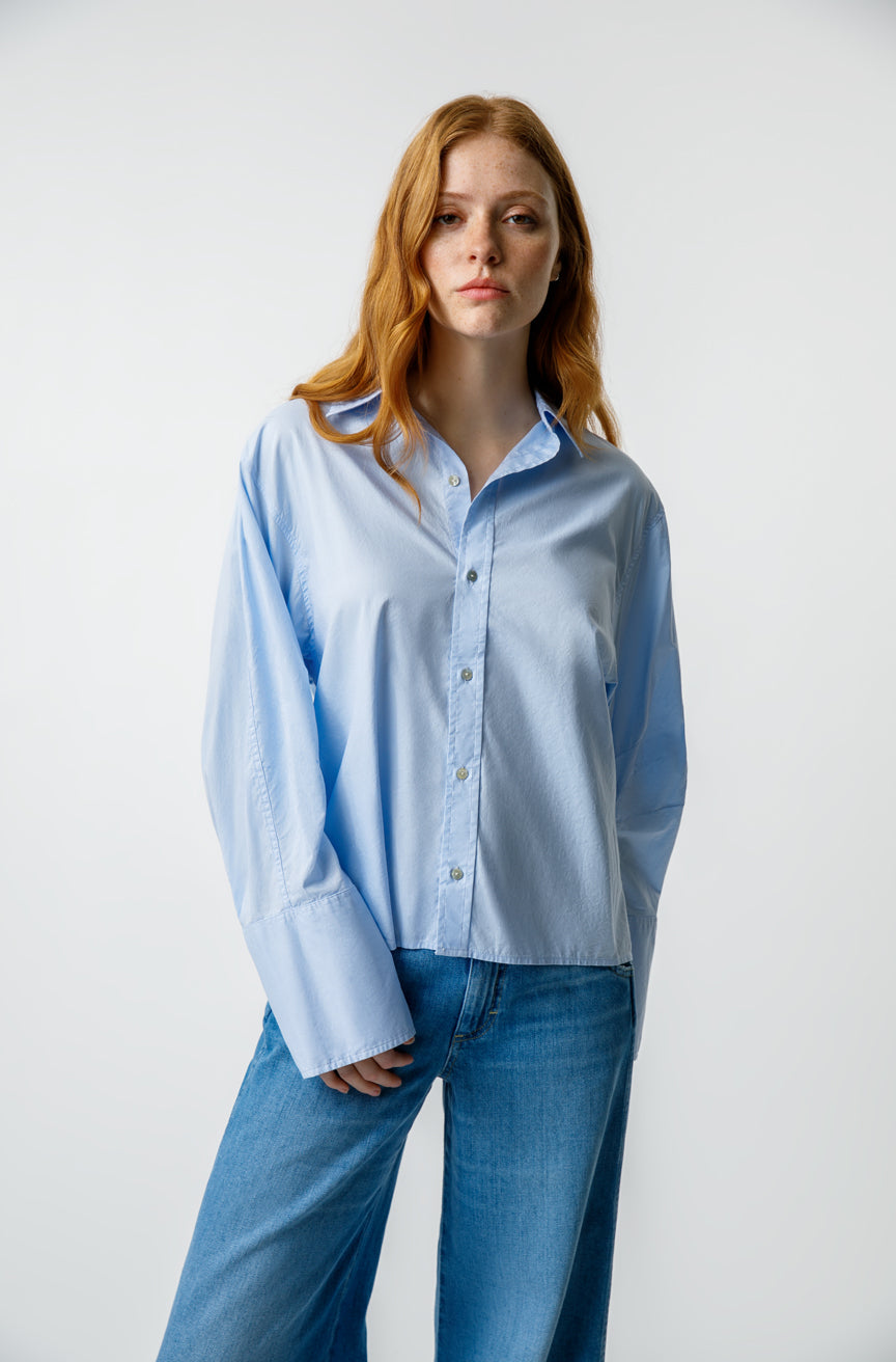 AMO Denim | Judy Shirt in French Blue – A M O