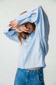 AMO Denim Judy Shirt in French Blue