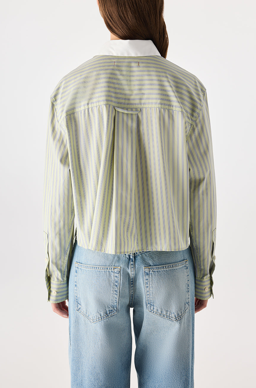 AMO Denim | Ruth Crop in Thistle