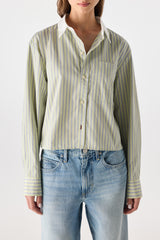 AMO Denim | Ruth Crop in Thistle