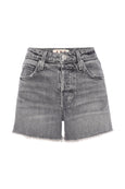 AMO Denim Layla Short in Ash Grey