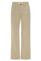 AMO Denim | Lillian Crop Chino in Khaki