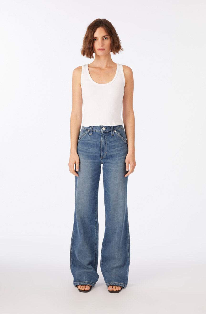 AMO Denim | Lois Trouser in Graceful