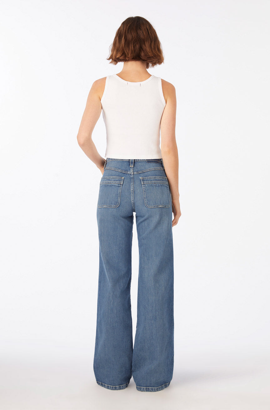 AMO Denim | Lois Trouser in Graceful