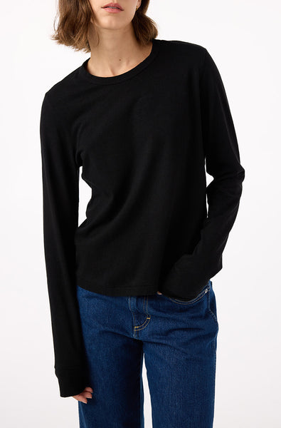 AMO Denim | Love Long Sleeve in Black