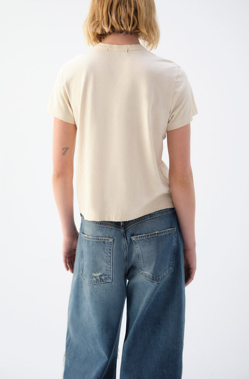 AMO Denim | Love Tee in Bone