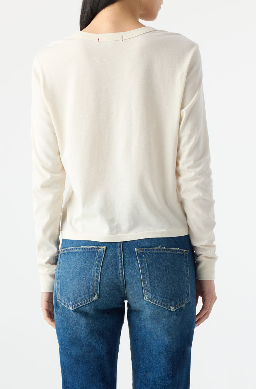 AMO Denim | Love Long Sleeve in Bone