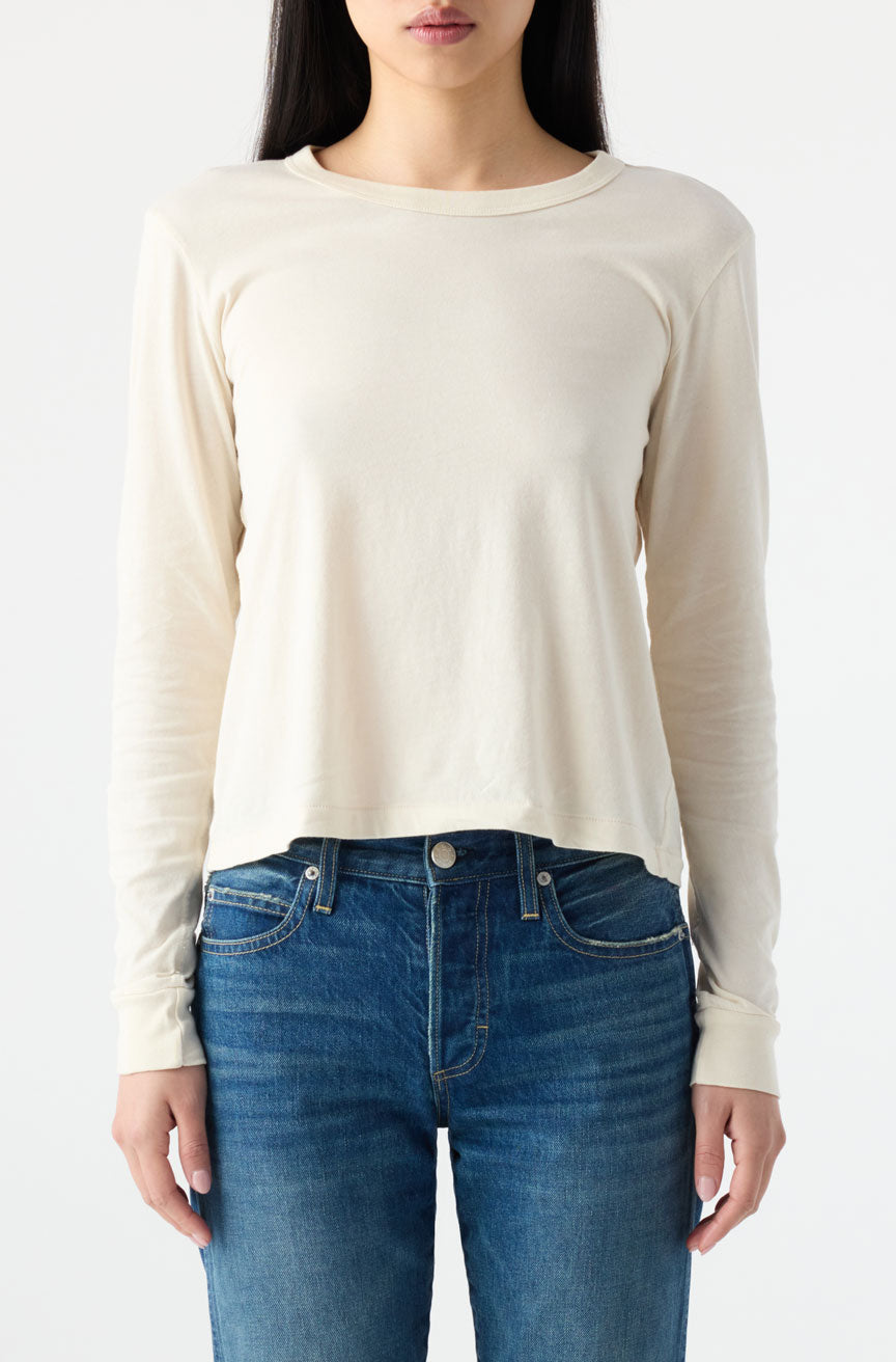 AMO Denim | Love Long Sleeve in Bone