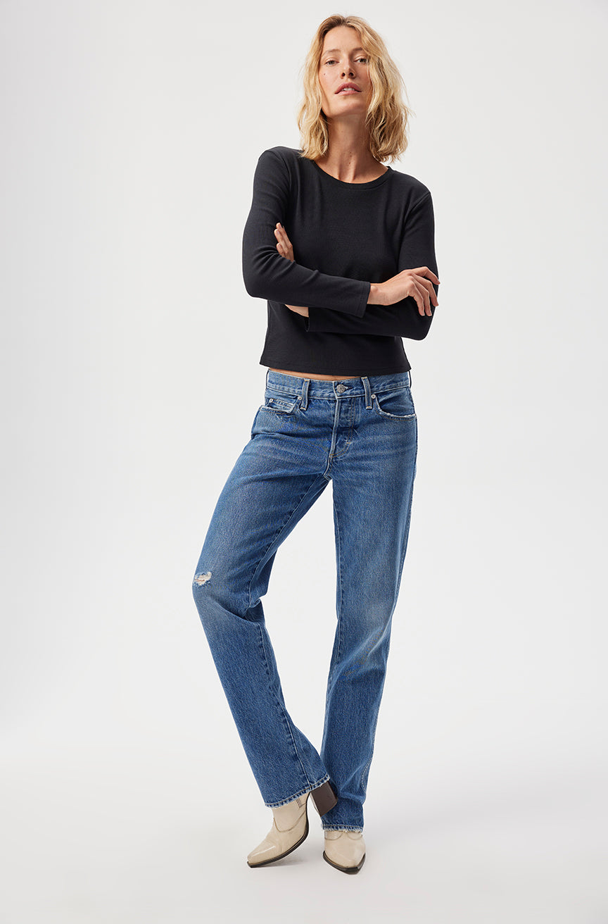 Slim Rib Tee