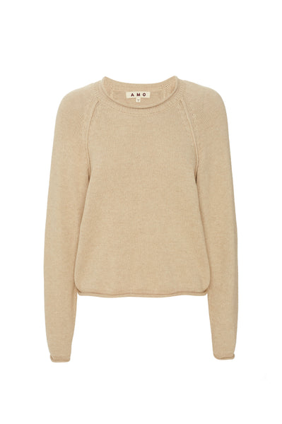 AMO Denim | Mara Sweater in Camel