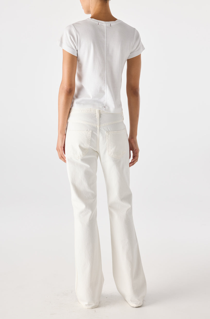 AMO Denim | Marcenia Boot in Eggshell