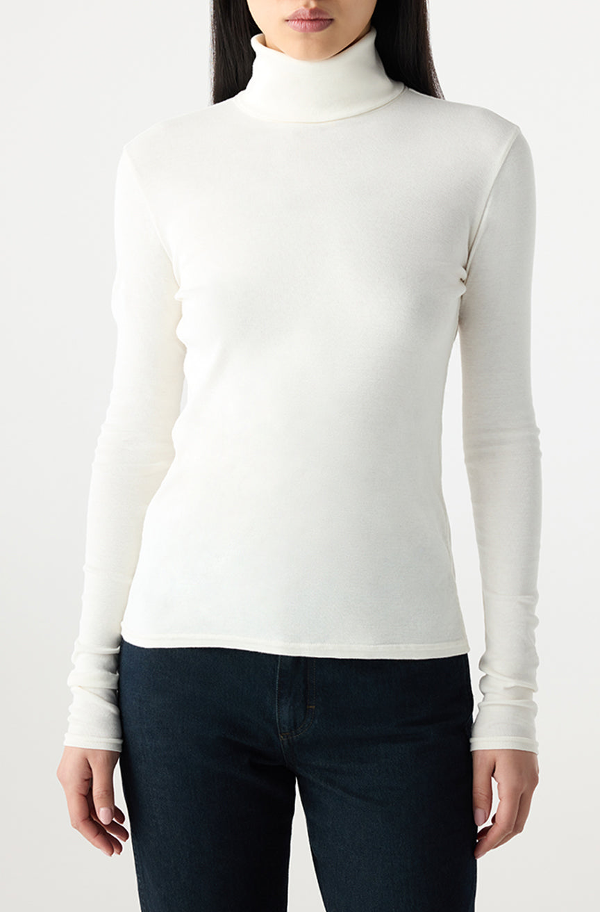 AMO Denim | Reese Tee in Eggshell
