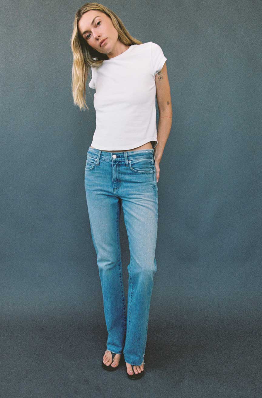 AMO Denim | Marcenia Boot in Hush
