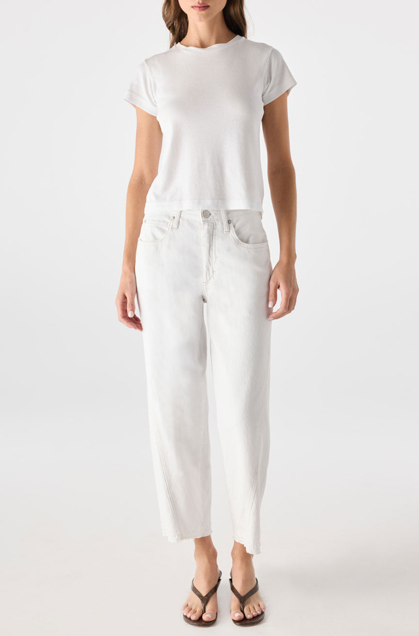 AMO Denim | Maria in Chalk