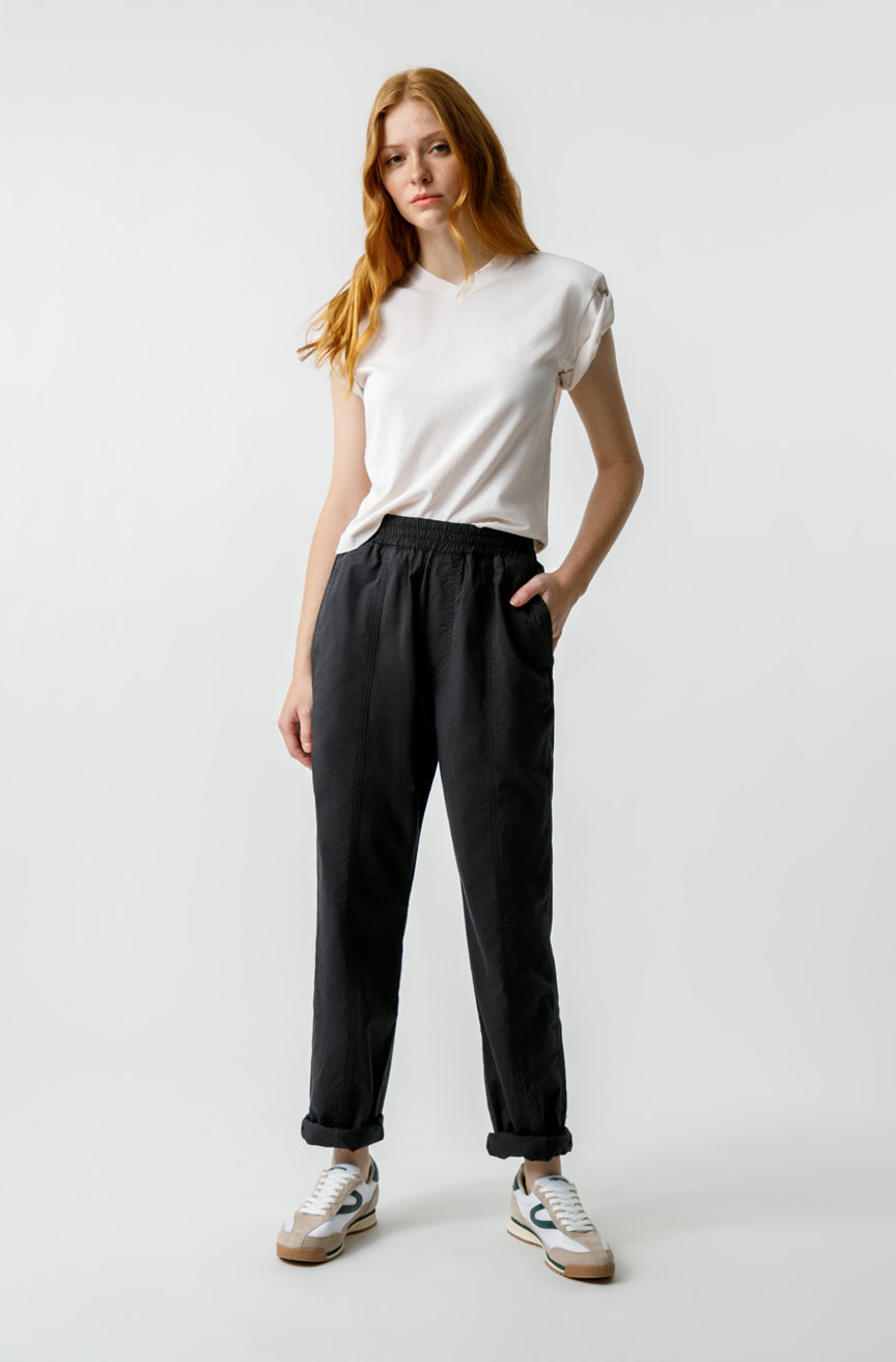 AMO Denim Pam Pant in Vintage Black