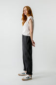 AMO Denim Pam Pant in Vintage Black