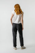 AMO Denim Pam Pant in Vintage Black