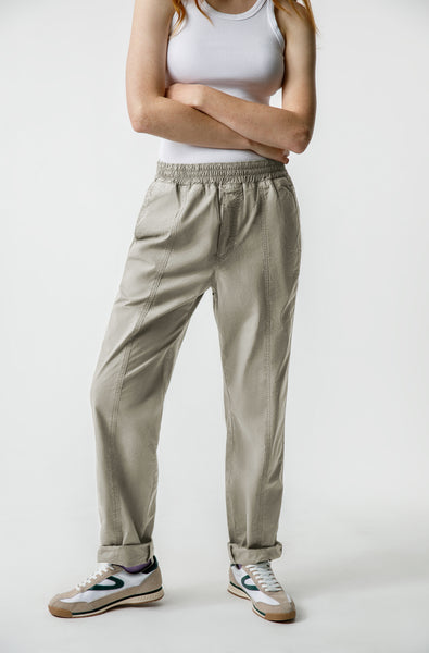 AMO Denim Pam Pant in Pumice