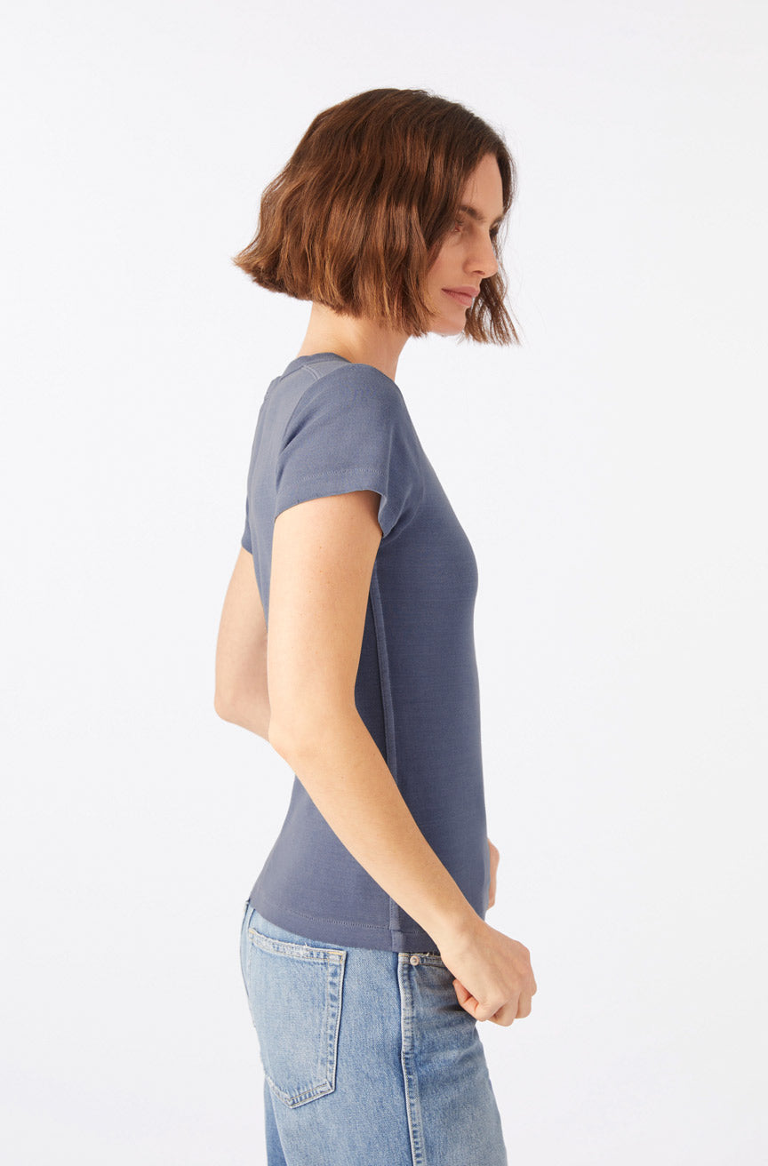 AMO Denim | Penny Tee in Dusk