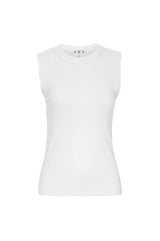 AMO Denim | Penny Tank in Eggshell 