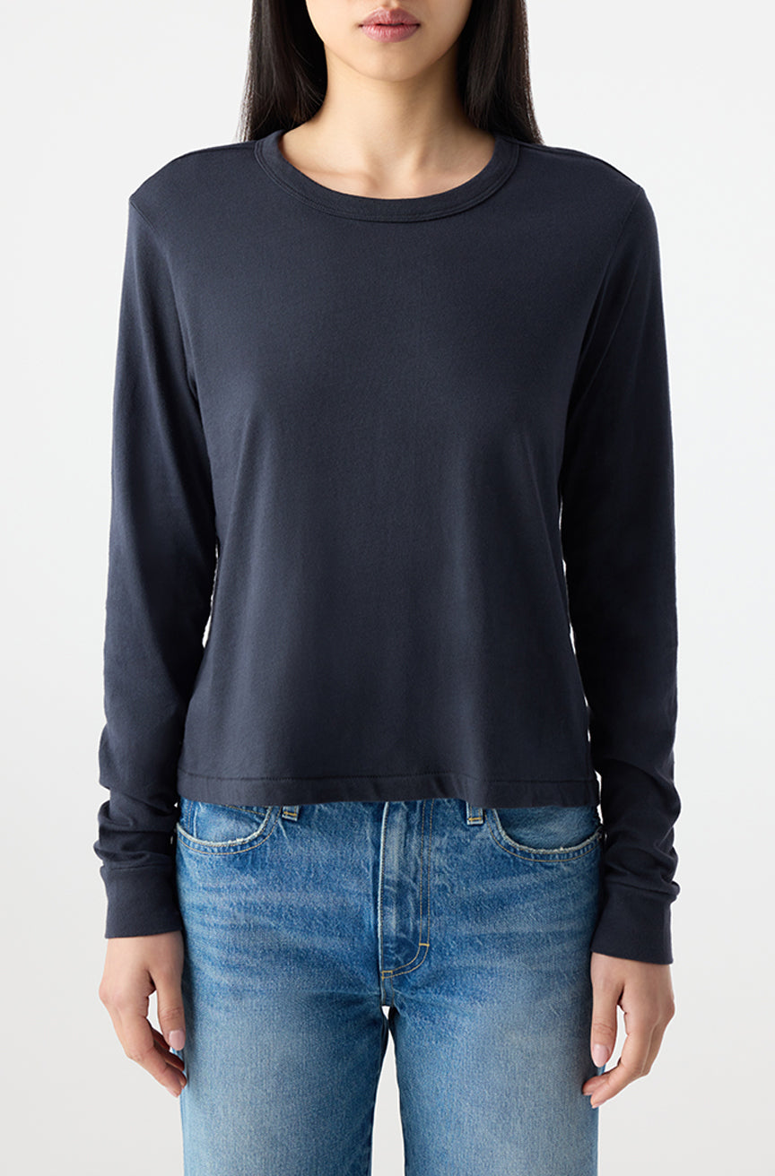 AMO Denim | Love Long Sleeve in Vintage Black