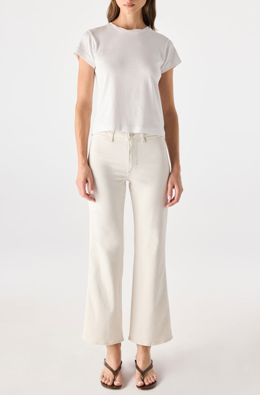 AMO Denim | Robbie Trouser in Bone