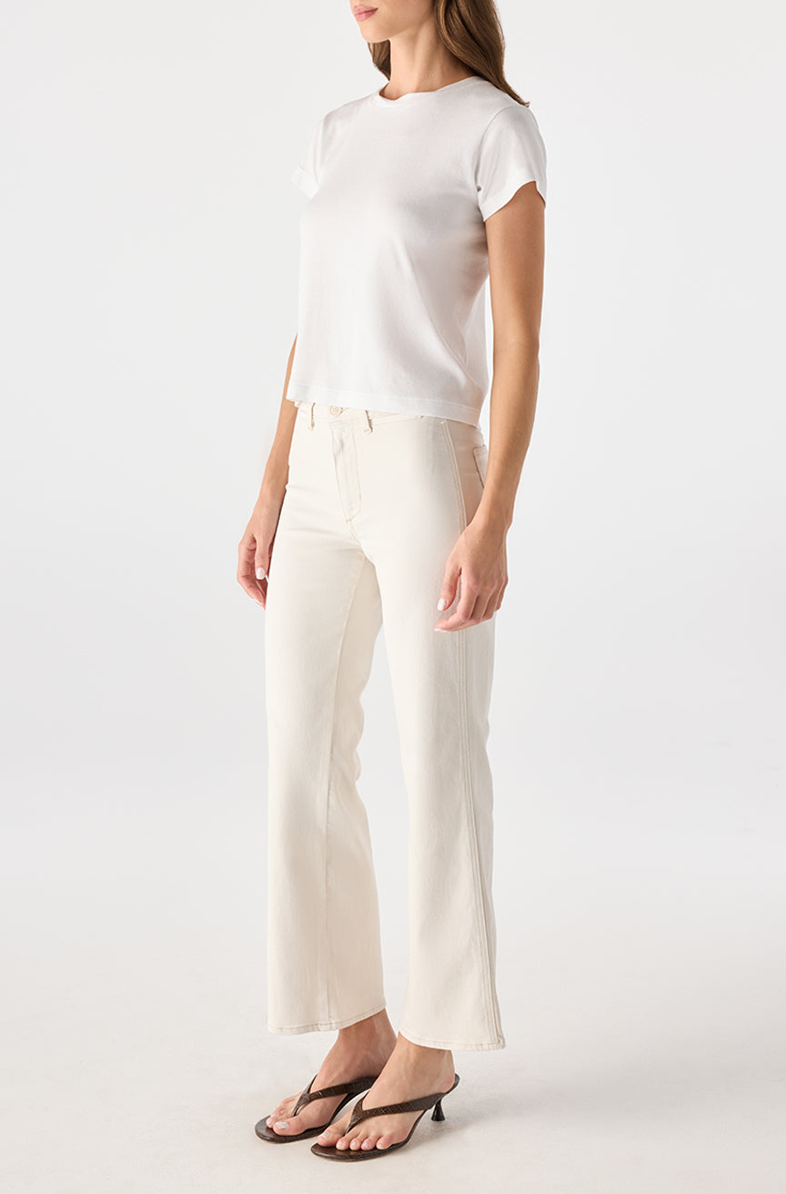 AMO Denim | Robbie Trouser in Bone