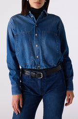 AMO Denim | Thea Tee in Static