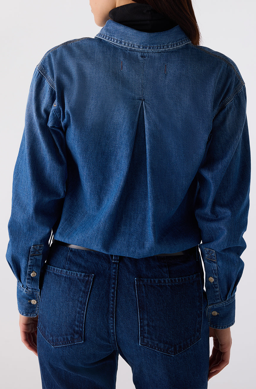 AMO Denim | Thea Tee in Static