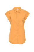 AMO Denim Ruth Sleeveless Shirt in Apricot