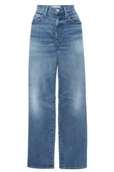 AMO Denim Sandra Baggy in Cherry Bomb