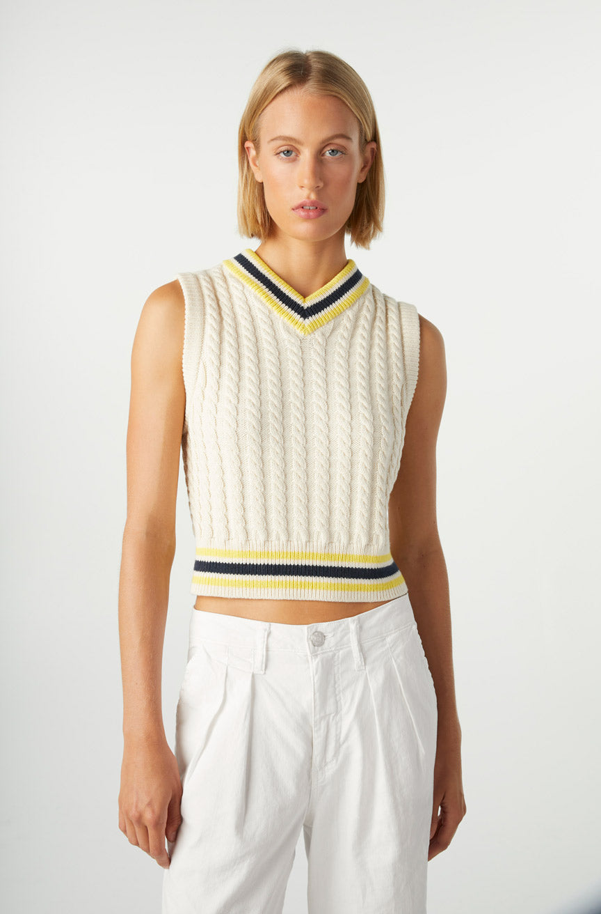 Selma Sweater  Bone