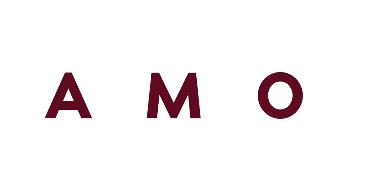 A M O logo