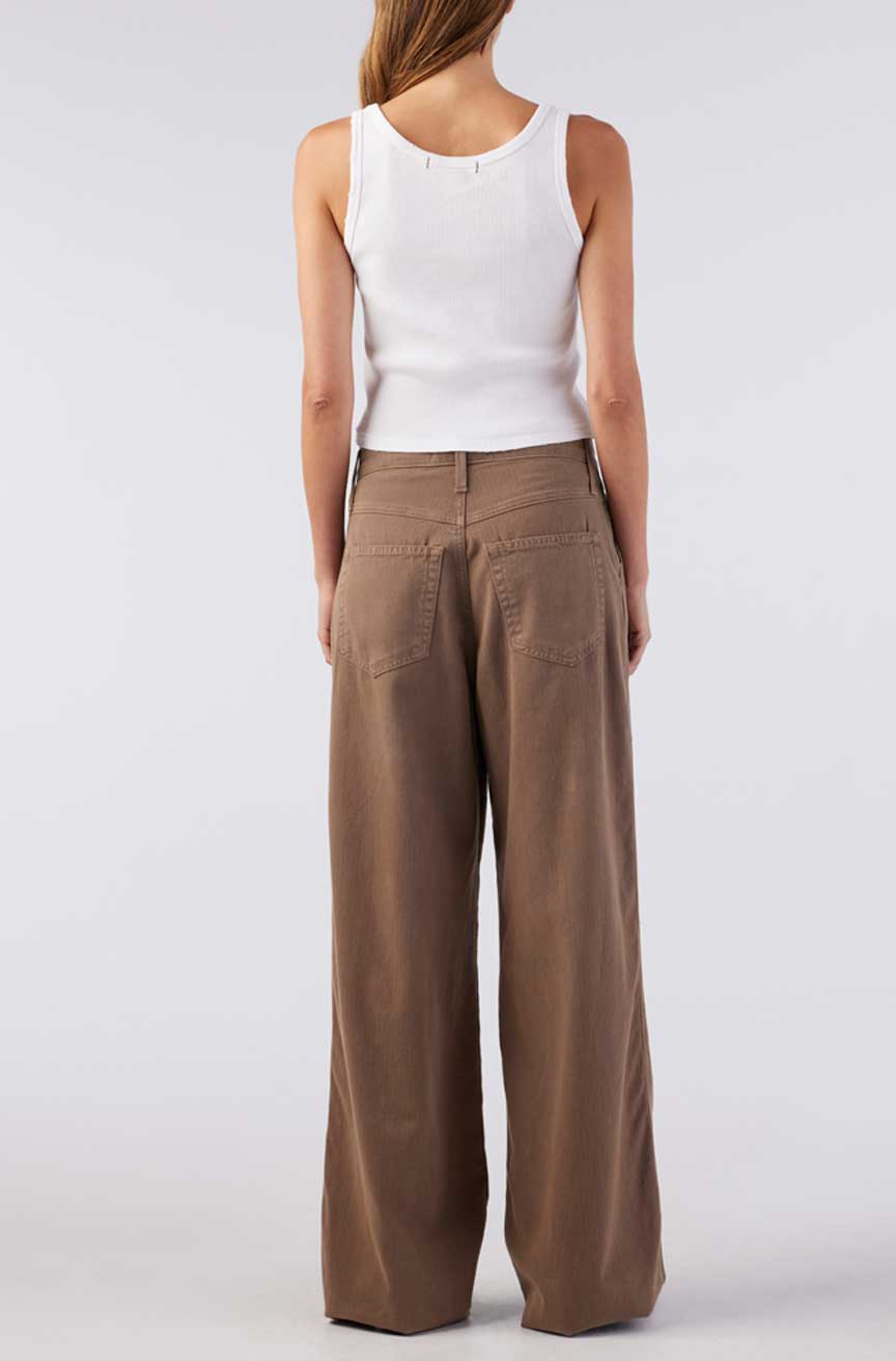 AMO Denim | Sheryl Trouser in Coffee – A M O