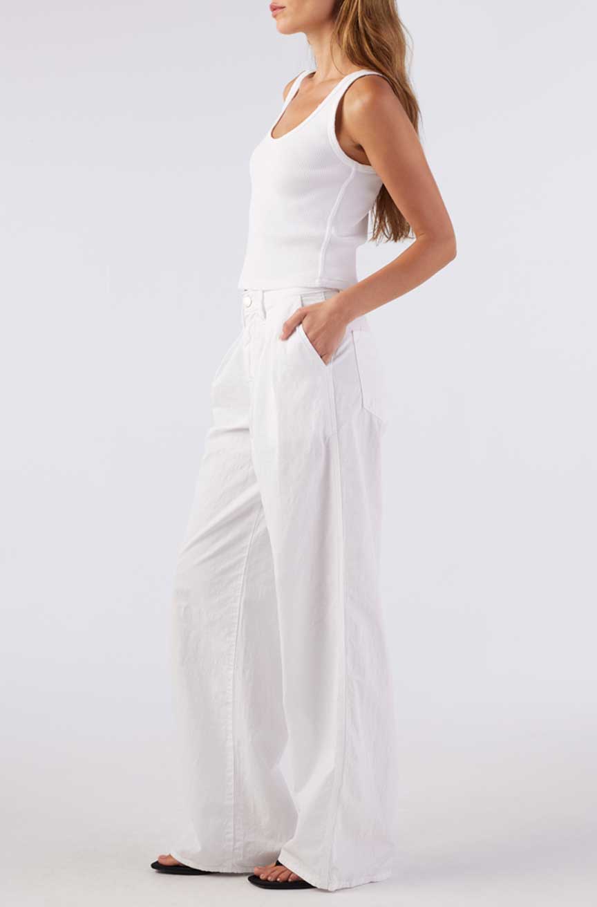 パンツ TAGLIATORE Women Trousers TPARIGI10BADM50011X1110 White WHITE Tagliatore WOMAN TROUSERS SUIT (TPARIGI10BADM50011