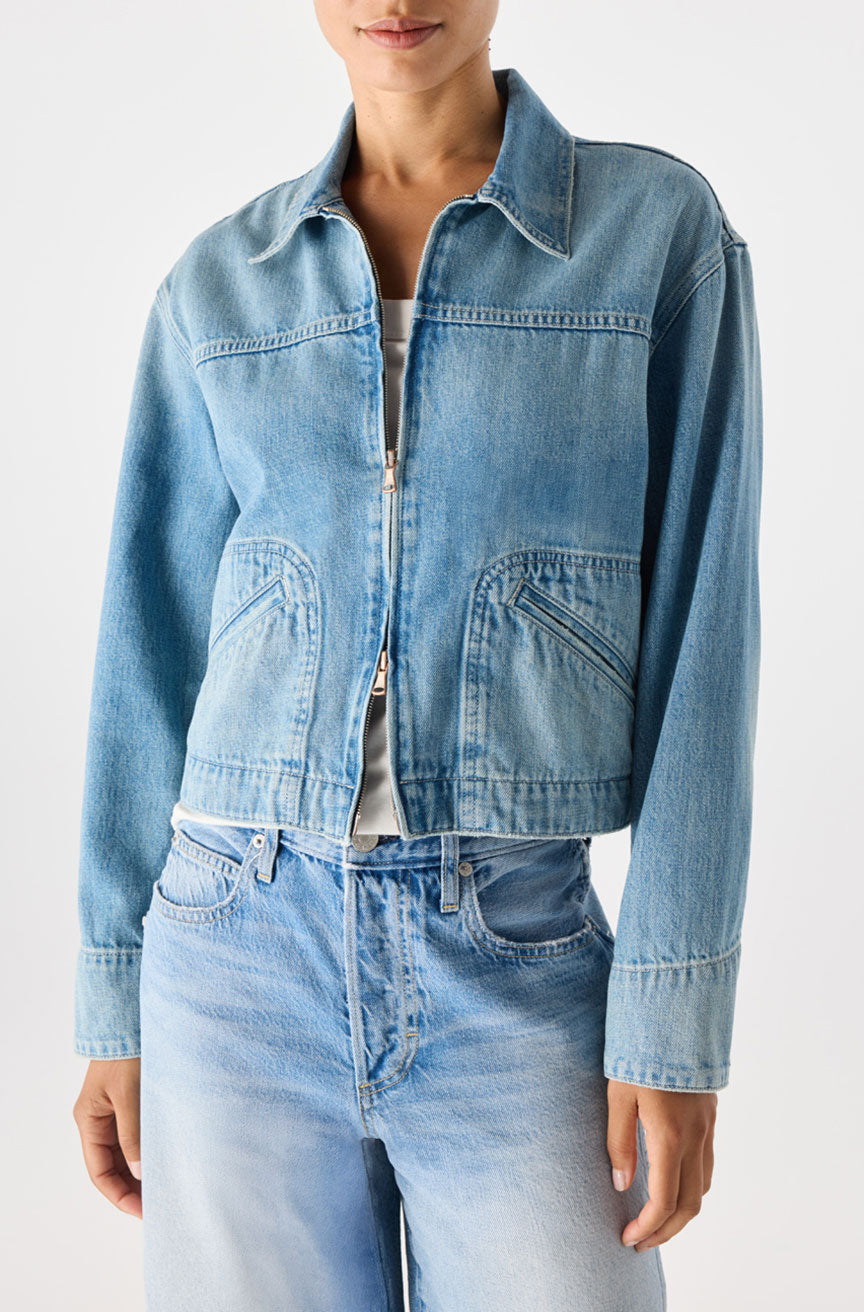 AMO Denim | Mandy Jacket in Pause