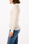 AMO Denim | Swoon Long Sleeve in Bone