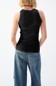 AMO Denim | Swoon Tank in Black