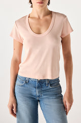 AMO Denim | Rumi Tee in Rosette