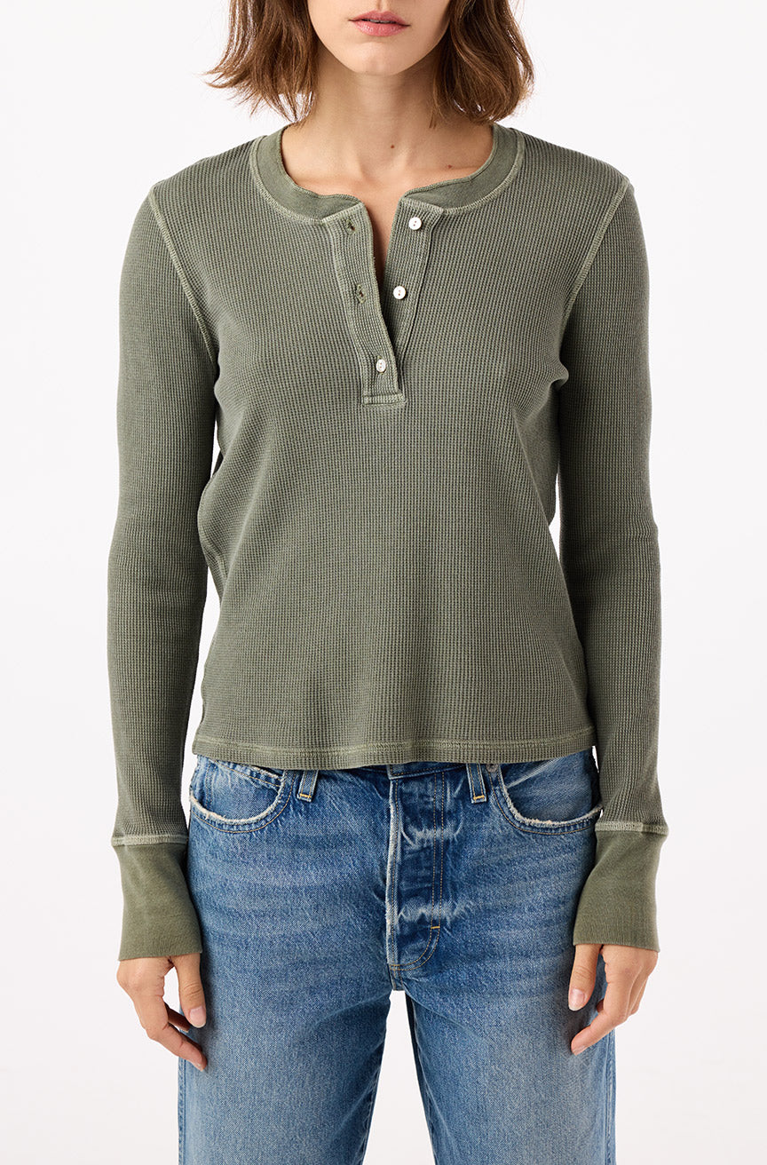 Thermal Henley Tee